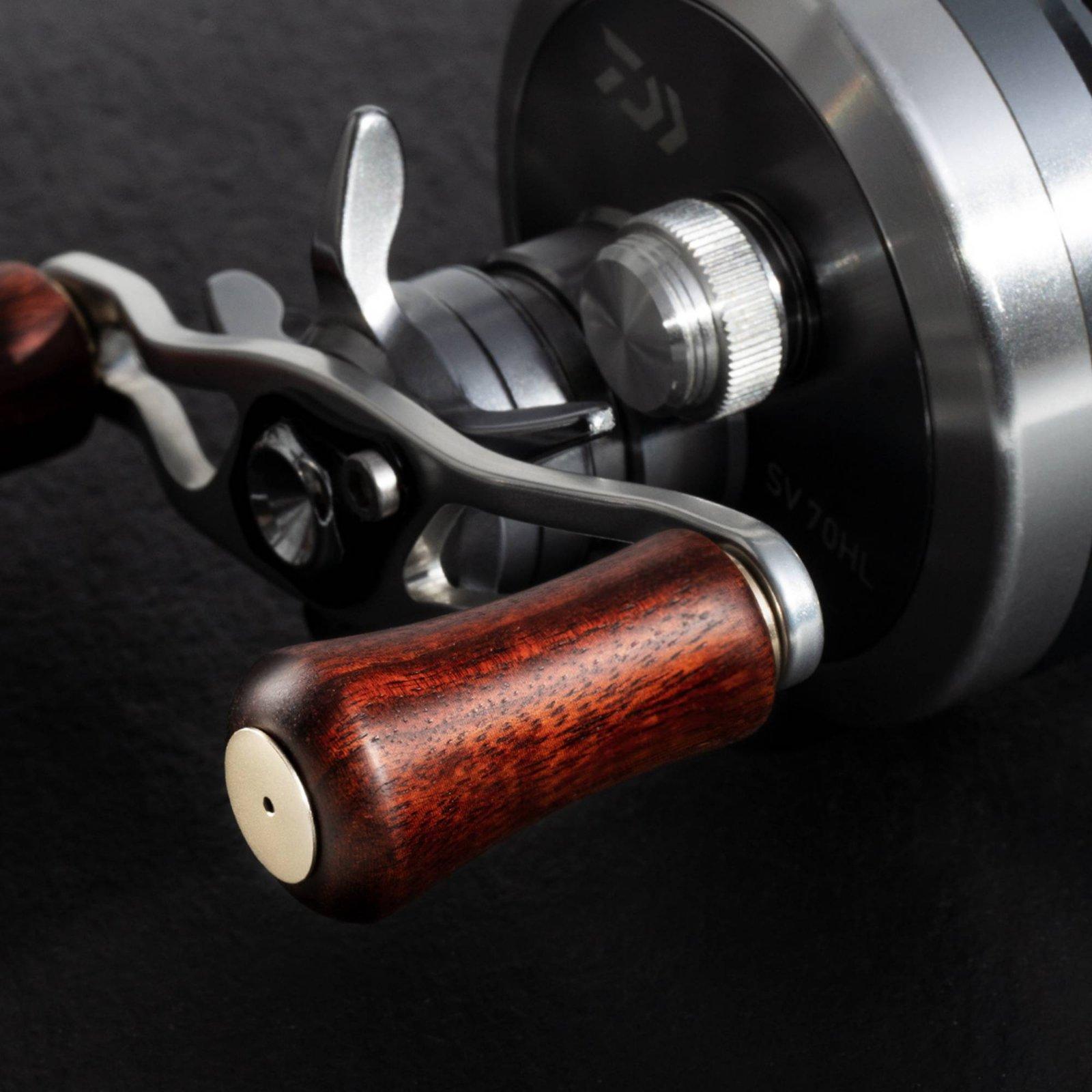 ปุ่มจับรอกตกปลาไม้แบบสากล พร้อ - Reel Handle บทวิจารณ์และราคา