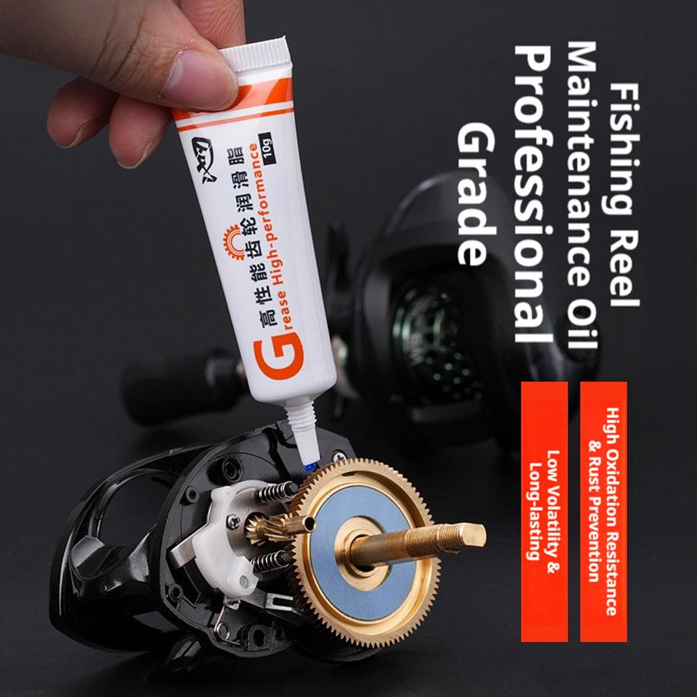 ชุดน้ำมันหล่อลื่นรอกตกปลา น้ำม - Reel Grease บทวิจารณ์และราคา