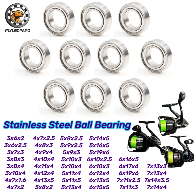 10 ชิ้น SMR85ZZ 5x8x2.5 มม.ABE - Fly Reel บทวิจารณ์และราคา